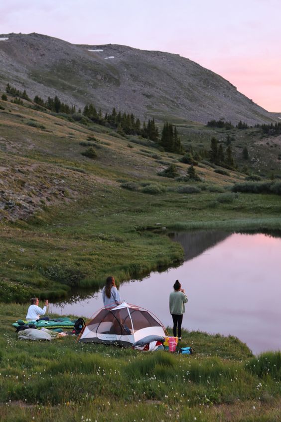 Girls Camping